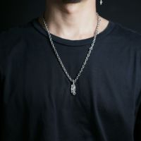 新品JAM  MADE B77リーフェザー ネックレス 3葉メンズ桐箱付 新品JAM HOME MADE B77リーフェザー ネックレス 3葉メンズ桐箱付