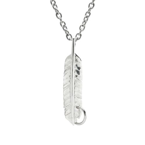 B77（バナナ） LEAF（葉っぱ） FEATHER（葉根） バナナ リーフェザー ネックレス 1葉（L）の写真