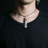 新品JAM  MADE B77リーフェザー ネックレス 3葉メンズ桐箱付 JNS1284)B77（バナナ） LEAF（葉っぱ） FEATHER（葉根） バナナ リー