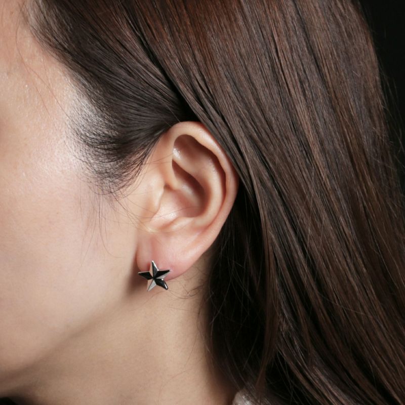ピアス　片耳 予約】thin rain pierce SILVER 片耳【HRA060OX ※旧品番HR
