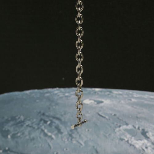 TI22 あずきチェーンブレスレット (細)の写真