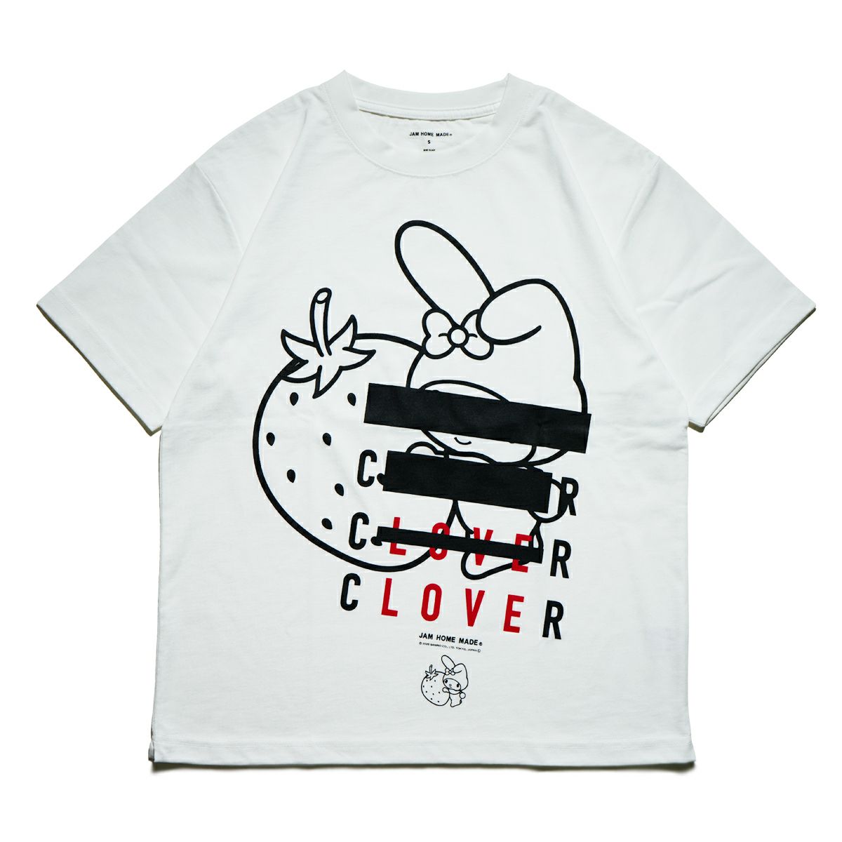 新品未開封！JAM  MADE マイメロディ CLOVER Tシャツ JSRO009W)マイメロディ CLOVER Tシャツ ホワイト｜アクセサリー通販の