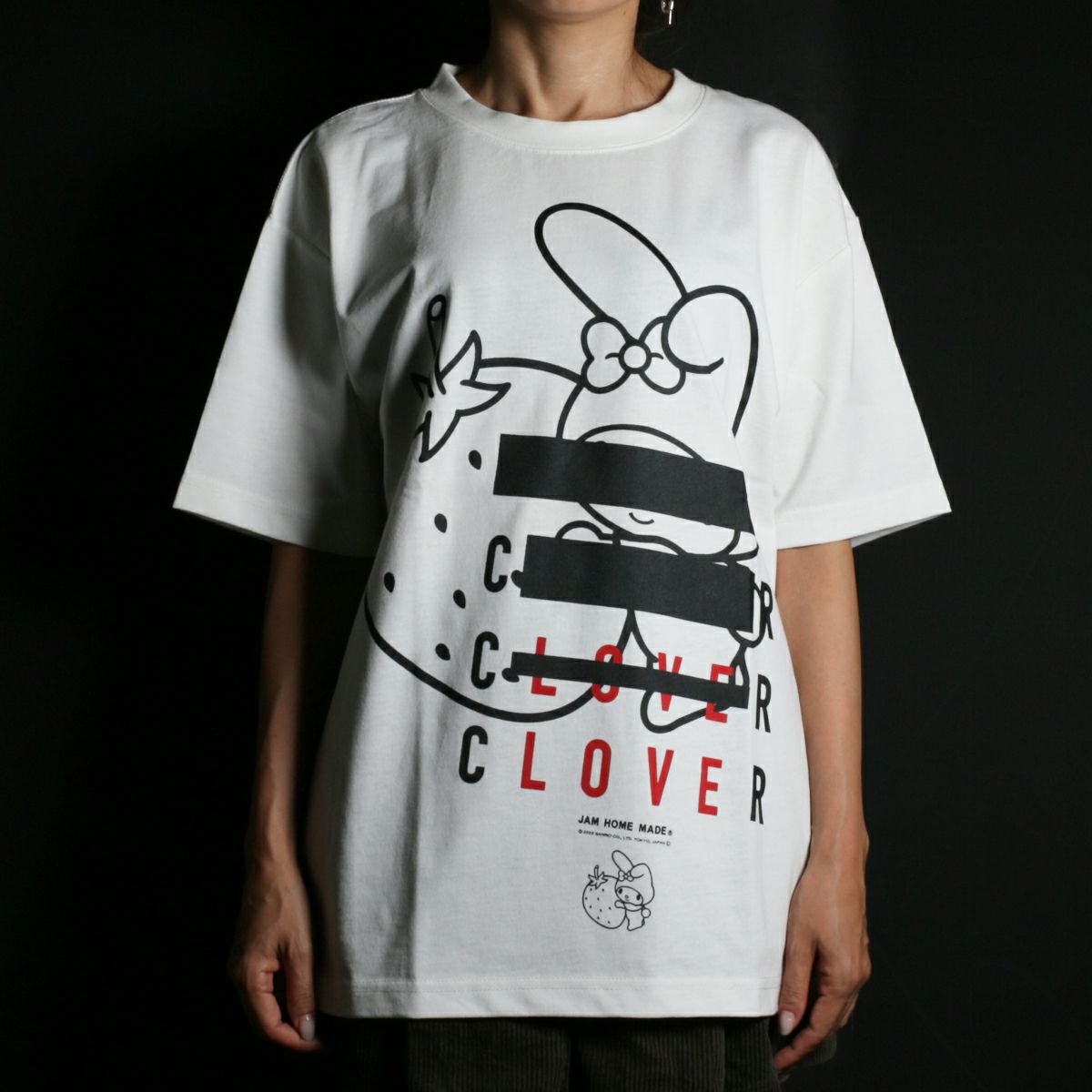 新品未開封！JAM  MADE マイメロディ CLOVER Tシャツ JSRO009W)マイメロディ CLOVER Tシャツ ホワイト｜アクセサリー通販の