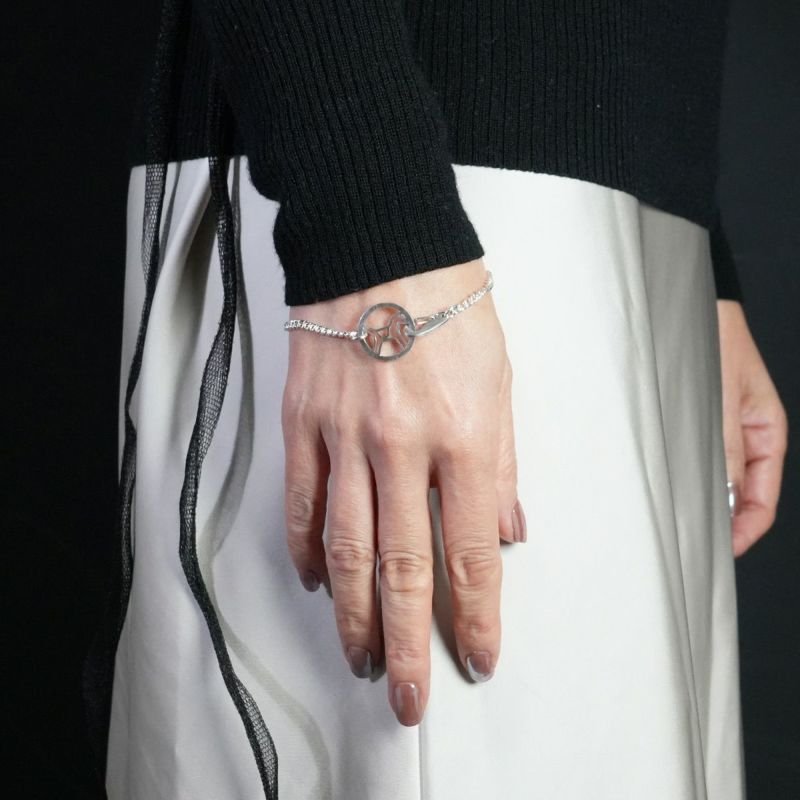 JNS1331)午（馬） マガタマ チェーンブレスレット - The Zodiac sign